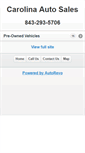 Mobile Screenshot of carolinaautosales.com